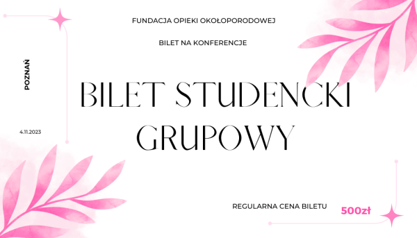 Udział w konferencji PROLACTA 2025 GRUPOWY studencki dla 10 osób
